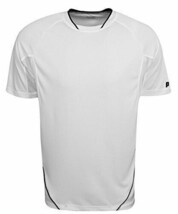 PRINCE-Mens Interlock Crew Neck Tee Shirt White Size Small - £15.50 GBP