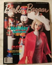 Barbie Bazaar Magazine November/December 1996 Holiday Fashions, Ornaments  - £8.35 GBP