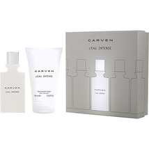 CARVEN L&#39;EAU INTENSE by Carven EDT SPRAY 1.7 OZ &amp; AFTER SHAVE BALM 3.3 OZ - £54.27 GBP