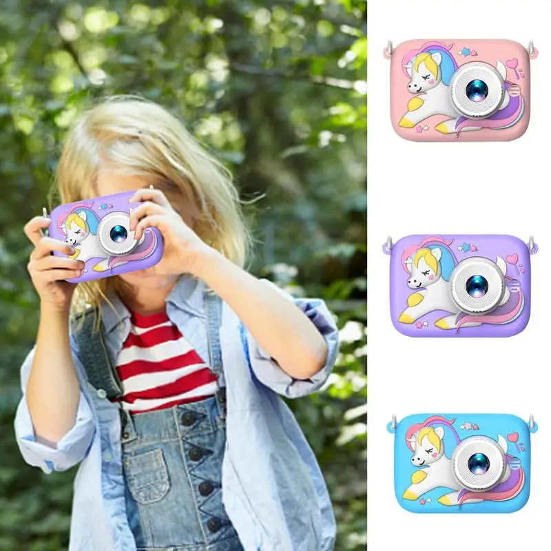 1080P Portable Kids Camera Toys Waterproof Cute Outdoor Camera Photography Toy - £24.72 GBP+