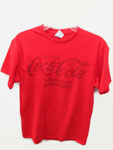 Coca-Cola Red Tonal Tee T-shirt Size XL Delicious and Refreshing - £6.81 GBP