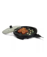 Elite Gourmet 14 Inch Smokeless Indoor Electric Bbq Nonstick Grill K310105 - £33.78 GBP