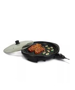 Elite Gourmet 14 Inch Smokeless Indoor Electric Bbq Nonstick Grill K310105 - $39.52