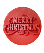 Merry Christmas Cookie Stamp Embosser Made In USA PR5552 - €3,42 EUR