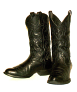 ARIAT Men’s Heritage Style 34770 Black Leather Western Cowboy Boots Size... - $81.75
