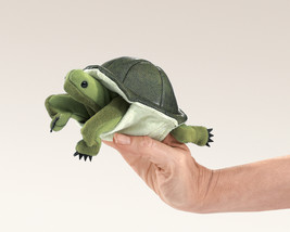 Mini Turtle Finger Puppet - Folkmanis (2732) - £10.04 GBP