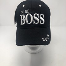 I&#39;m The Boss Black Hat adjustable - £5.35 GBP
