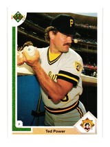1991 Upper Deck #450 Ted Power Pittsburgh Pirates - £3.16 GBP