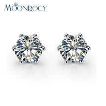 MOONROCY  Fashion Jewelry Wholesale Cubic Zirconia Rose gold Color Silver Color  - £11.12 GBP