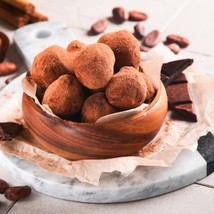 Andy Anand Gourmet Italian Dark Chocolate Truffles Gift Box - 12 Pieces,... - £19.26 GBP