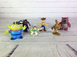 Disney Toy Story Mixed 6 Piece Lot Figures Woody Buzz Alien Bullseye Zurg Lots-O - £9.81 GBP