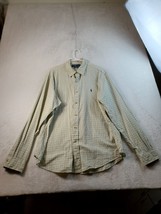 Ralph Lauren Shirt Men XL Multi Check 100% Cotton Long Sleeve Collar But... - $17.04