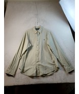 Ralph Lauren Shirt Men XL Multi Check 100% Cotton Long Sleeve Collar But... - £13.46 GBP