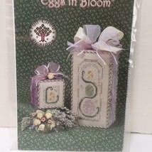 Eggs in Bloom Cross Stitch Pattern Chart Full Circle Designs Easter - £6.19 GBP