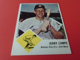 1963 Fleer Jerry Lumpe #16 Athletics Near Mint / Mint Or Better !! - $89.99