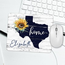 Texas Office Decor, Texas Map Mouse Pad, Texas Home Gift, Desk Accessories For W - £11.00 GBP