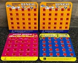 Regal Games Travel BINGO Cards ~ Lot of 4 ~ Car Auto Traffic Road Trip G... - $11.64