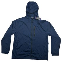 Member&#39;s Mark Men&#39;s Premium Stretch Luxe Full-Zip Hoodie XXL Blue Cove - £15.64 GBP