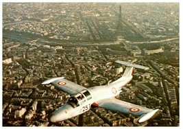 Aerial View Morane Saulnier MS 760 at Paris Military Postcard  - £11.78 GBP
