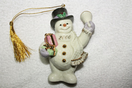 Lenox 2000 Millenium Snowman Ornament - $14.99