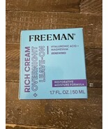 FREEMAN RICH CREAM/OVERNIGHT LEAVE-ON-RENEWING/RESTORATIVE MOISTURE FORMULA - €8,42 EUR FREEMAN RICH CREAM/OVERNIGHT LEAVE-ON-RENEWING/RESTORATIVE MOISTURE FORMULA - €8,42 EUR