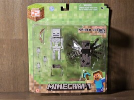 Minecraft Overworld Spider Jockey Pack Figure Pack Series # 2 Game NIB NEW - £24.51 GBP