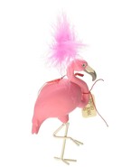 Department 56 Flamingo Showgirl Ornament Show Your True Colors 3&quot; Porcel... - $19.79