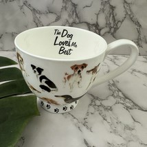 Portobello by Design The Dog Loves Me Better Coffee Mug Cup Puppy Gift P... - $461.61 MXN