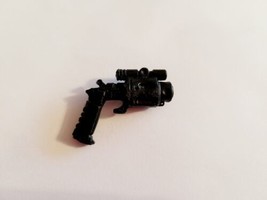 1988 Cops N Crooks Highway Postol Gun Black Weapon Accessory Hasbro - $24.74
