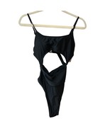 Women&#39;s Cut Out Bathing Suit Black Sexy Size Small - Medium Beach Pool U... - £9.80 GBP