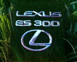 LEXUS CHROME OEM ES 300 LETTERING EMBLEMS WITH LOGO USED  - $17.99