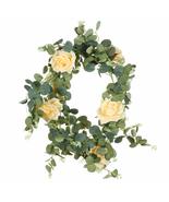 OMICE Greenery Backdrop Wall Dinning Table Ornament Home Decoration Euca... - £21.61 GBP