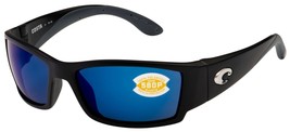 Costa Del Mar CB 11 OBMP Corbina Sunglasses Matte Black Blue Mirror 580P Lens - £170.26 GBP
