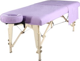 Master Massage Universal Massage Table Flannel Sheet Cover Set 3 in 1 (In 6 Colo - £48.75 GBP