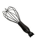 Wicca Gothic Witch Feline Cat Silicone Cooking Baking Chef Kitchen Whisk - $20.54 CAD
