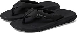 Columbia Flip Flops Sandals Mens 13 Black Omni Grip NEW - $29.57