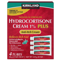 Kirkland Signature Hydrocortisone 1% plus Anti-Itch Cream, 8 Ounces - £11.67 GBP