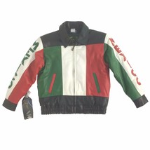 93431 MEXICO Kids Bomber Leather Jacket - $99.95