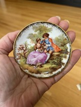 Rare Mini Vintage Fragonard Limoges France China Plate - $743.33 MXN
