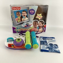 Fisher Price Star Station Entertainment System Microphones Music Cartrid... - $742.50 MXN