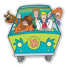 Scooby Doo Mystery Machine  Decal / Sticker Die cut - £3.10 GBP+