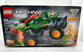 Lego Technic: Monster Jam Dragon (42149) 2 In 1 Croc Buggy Pull Back Box Damage - £19.46 GBP