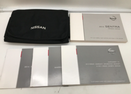 2014 Nissan Sentra Owners Manual Set with Case OEM F01B50027 - £25.15 GBP