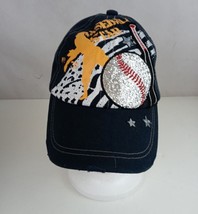 Something Special Women&#39;s Baseball Star Metallic Distressed Baseball Cap - $9.89