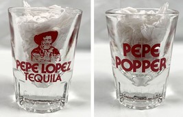 New Pepe Lopez Tequila Pepe Popper 2 oz Shot Glass - £14.69 GBP