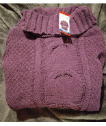 Seven7 Chenille Sweater  BLACKBERRY WINE - XL NEW WITH TAGS MSRP $74 - $24.70