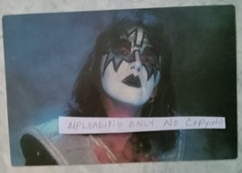 KISS-ACE Frehley Post Card 4 X 6 Inches!! Extremely Rare!! - £18.24 GBP