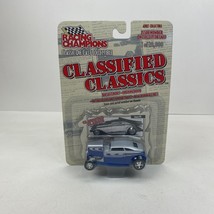 1999 Racing Champions Classified Classics #5 CUSTOM &#39;32 FORD Blue w/Rubber Tires - £6.74 GBP