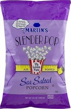 Martin&#39;s Slender Pop Sea Salted Healthy Popcorn, 4-Pack 9.5 Oz. Bags - $35.59