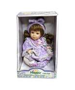 Maggie Doll Collection Limited Edition Porcelain Purple Brunette New In ... - £15.46 GBP